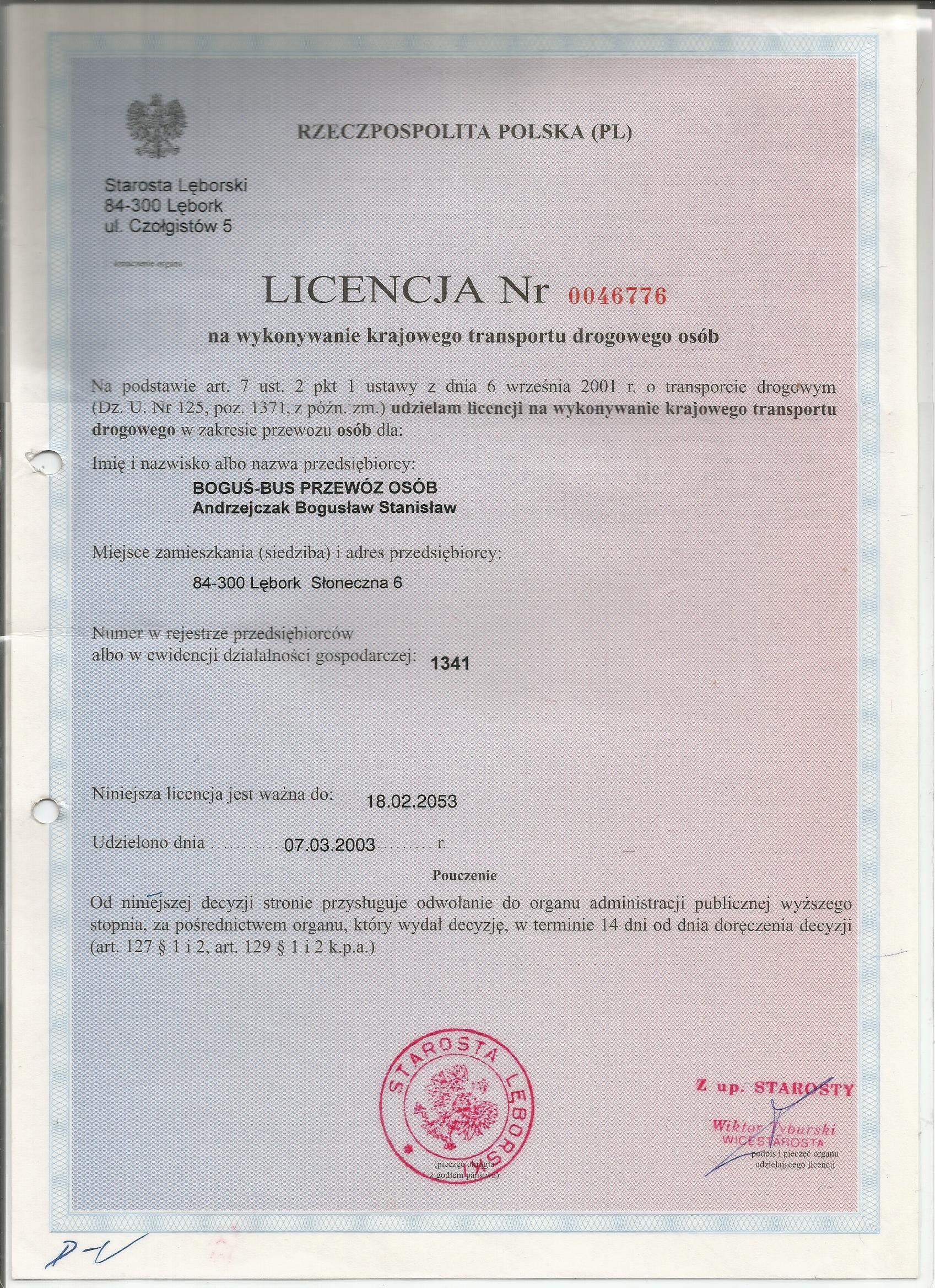 Licencja